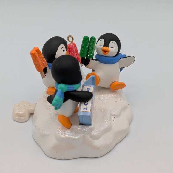 Hallmark Keepsake Cool Treats 2008 Christmas Ornament, Penguins - Picture 4 of 13